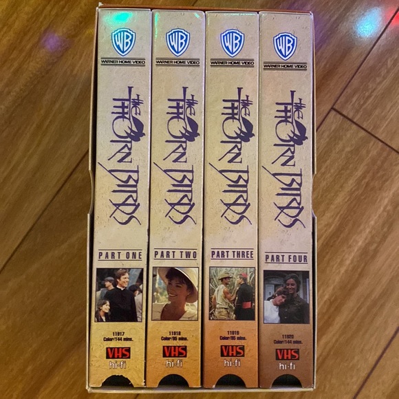 VHS complete 4 volume set THE THORN BIRDS CLASSIC MOVIE 478 min - Picture 3 of 5